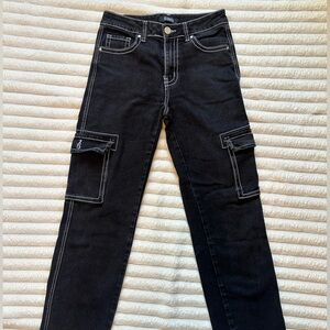 Elegant Black Flare & Wide Leg Jeans